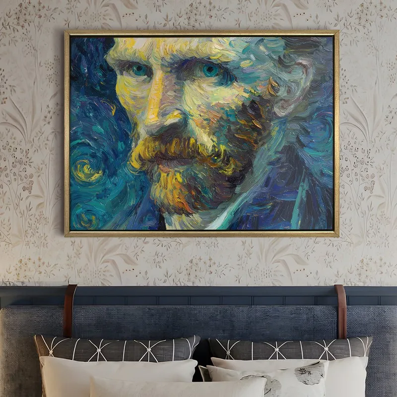 Colorful Mind Canvas Wall Painting With Frame media 5