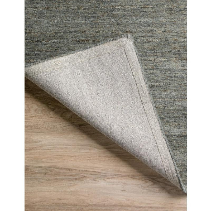 Leyla Hand Woven Wool Rug - Dark Grey media 4