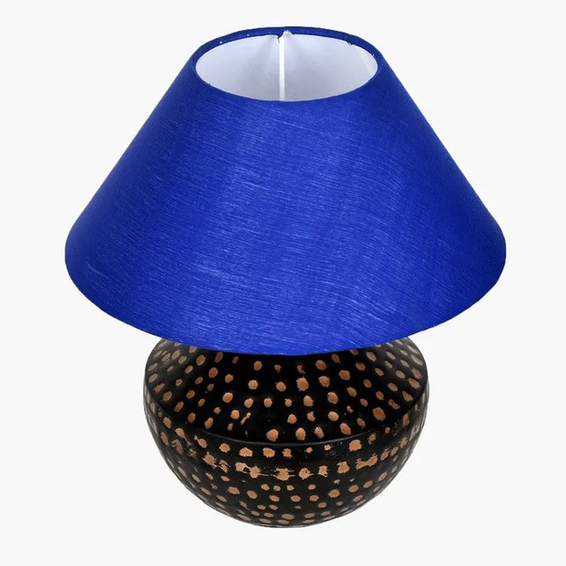 LumaX Futuristic Desk Metal Table Lamp - Blue,Brown media 4