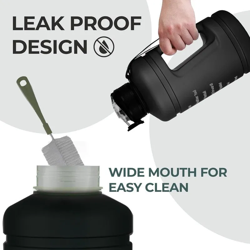 Solara Plaino Plastic Water Bottle (2200 mL) - Black media 6