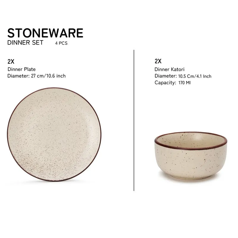 Kestha Dinner Set (Beige) - 4 Piece Set media 7