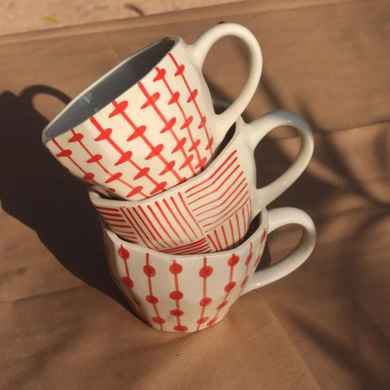 Altira Ceramic Tea Cup (200 mL Each) - Set of Three media 3