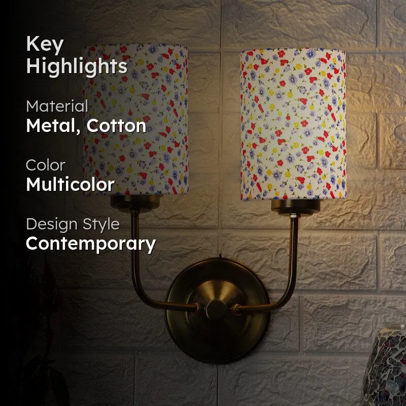 Floranira Fleur Duo Metal Wall Lamp - Multicolor media 2