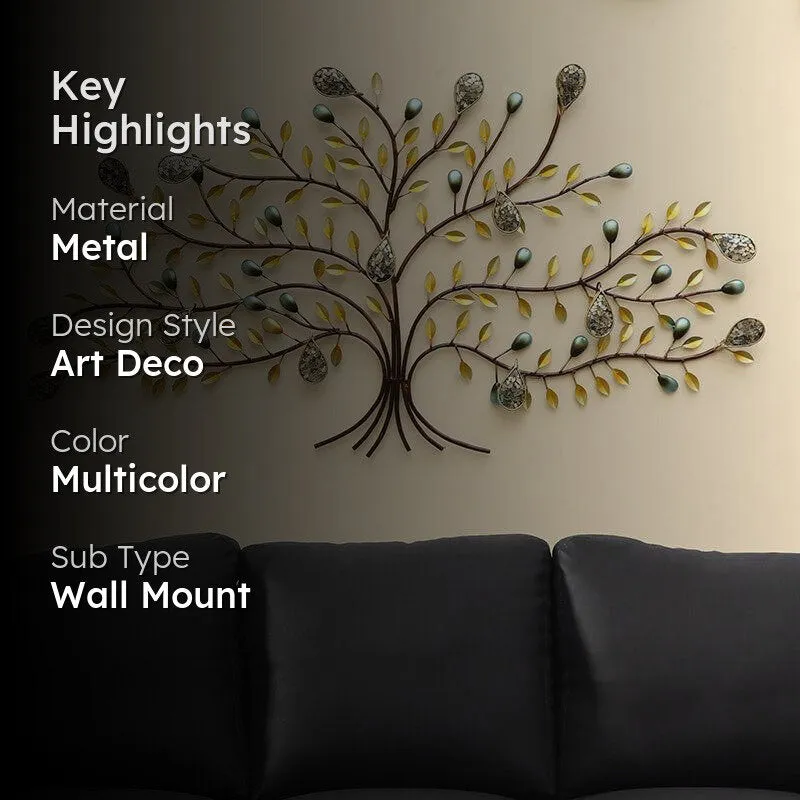 Manor Trees Metal Wall Accent media 2