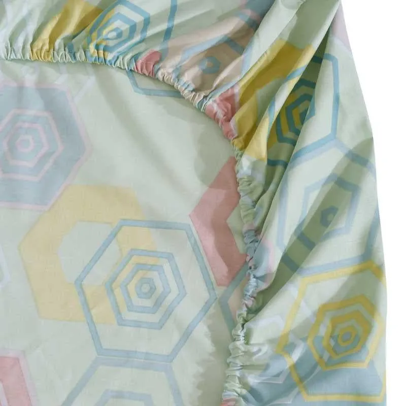 Playful Patterns Fitted Microfiber Bedsheet - 300 GSM media 3