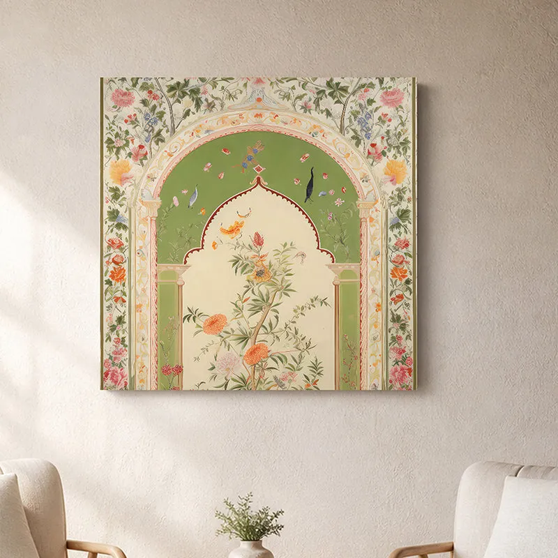 Cultural Curve Canvas Wall Art - 6