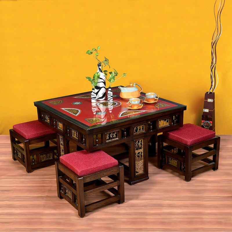 Osho Teak Wood Center Table