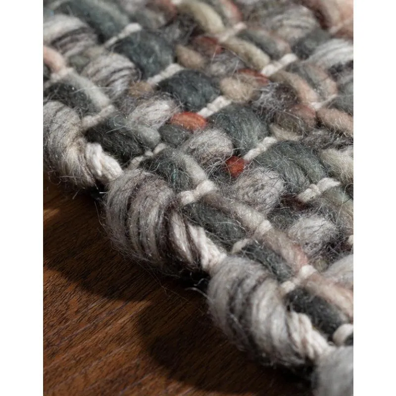 Artistry Threads Hand Woven Wool Rug - Multicolor media 7