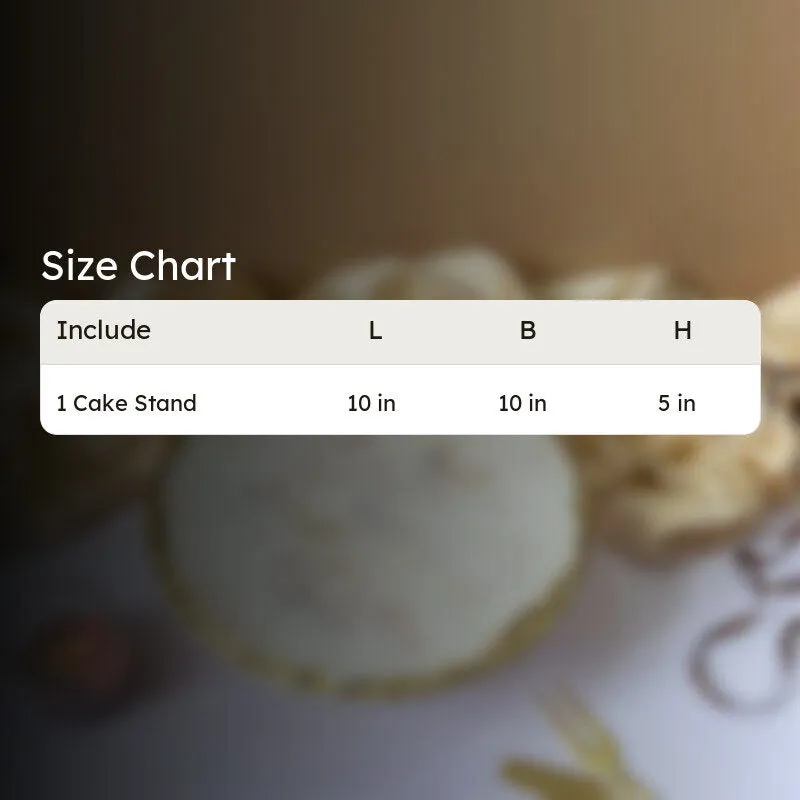 Evie Marble Cake Stand media 5