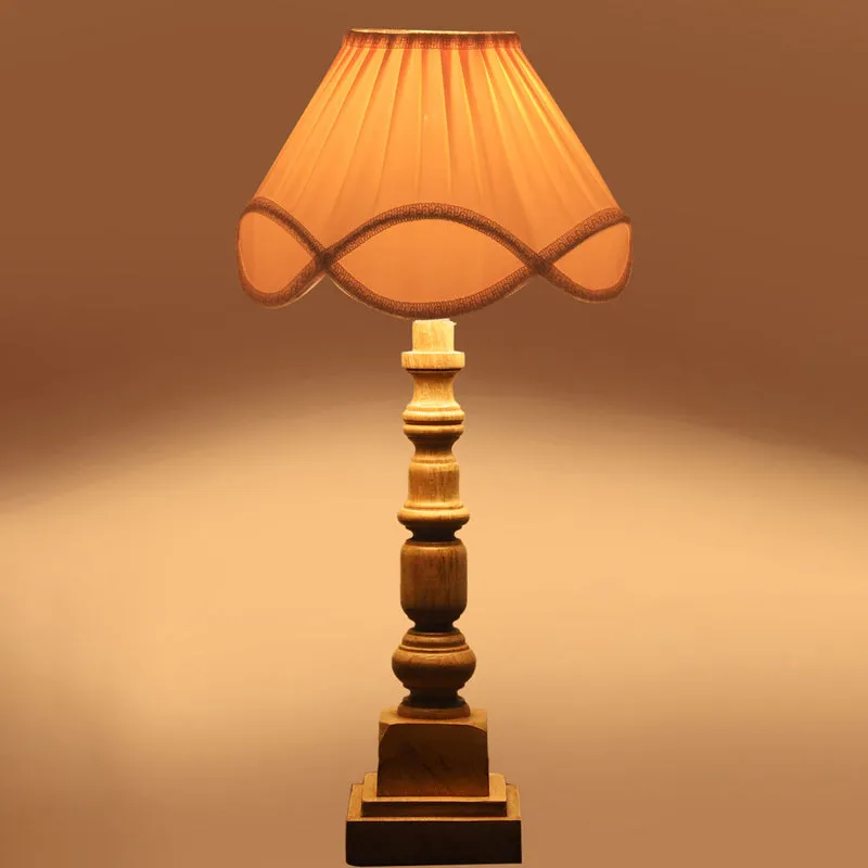 Valencia Arbor Wooden Table Lamp media 5