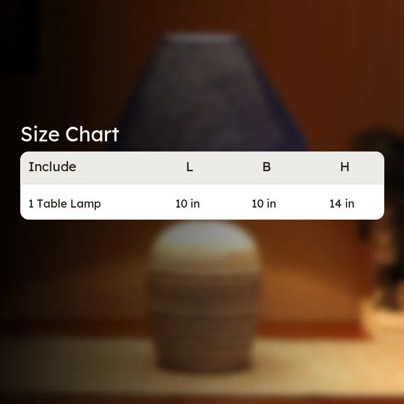 Lumexa Cotton & Wooden Table Lamp - Blue media 10