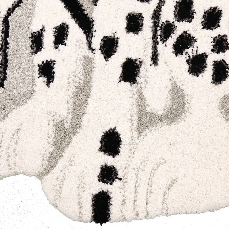 Paw Print Cotton Carpet media 4