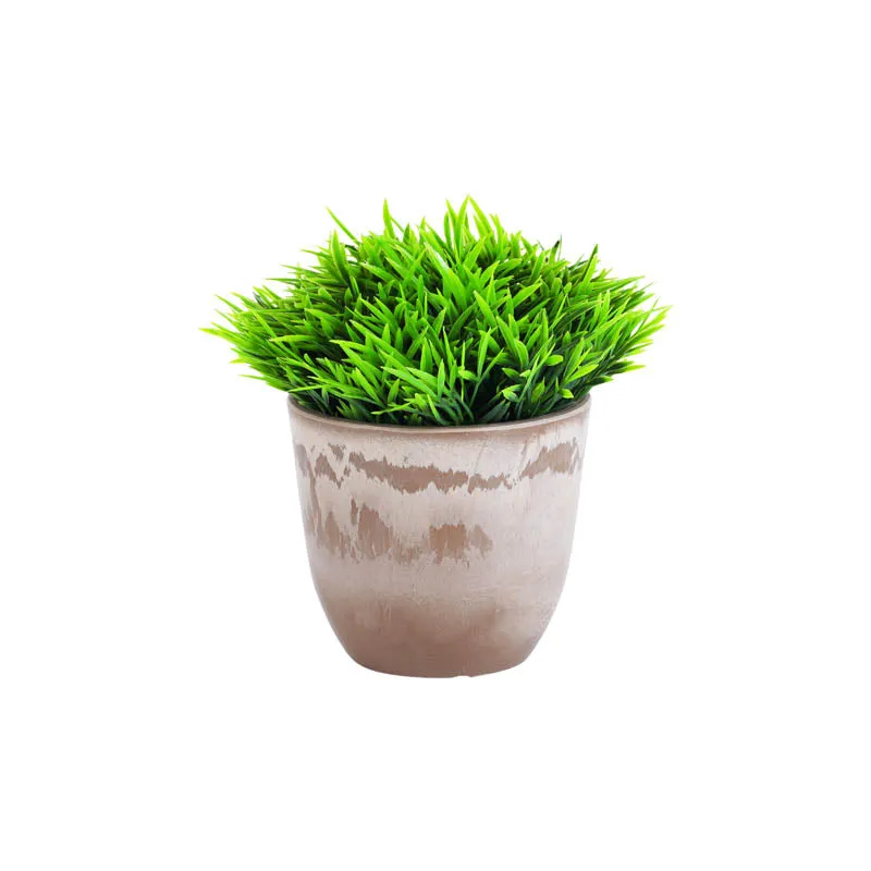 Artificial Topiary Bush With Black Plastic Pot (Set Of Two) media 4