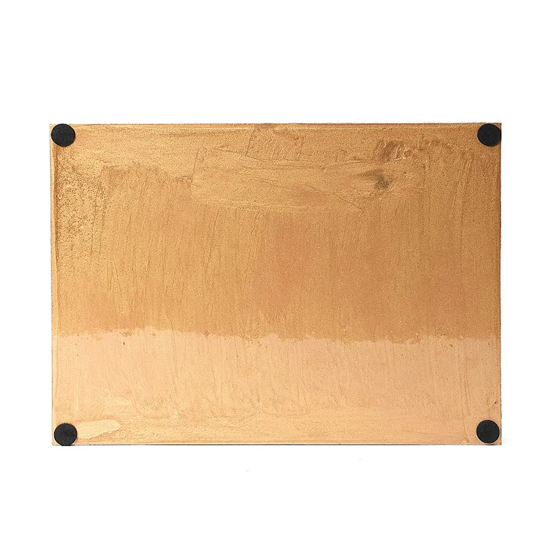 Ketaki Enamel Coated Serving Tray - Aqua Blue media 5