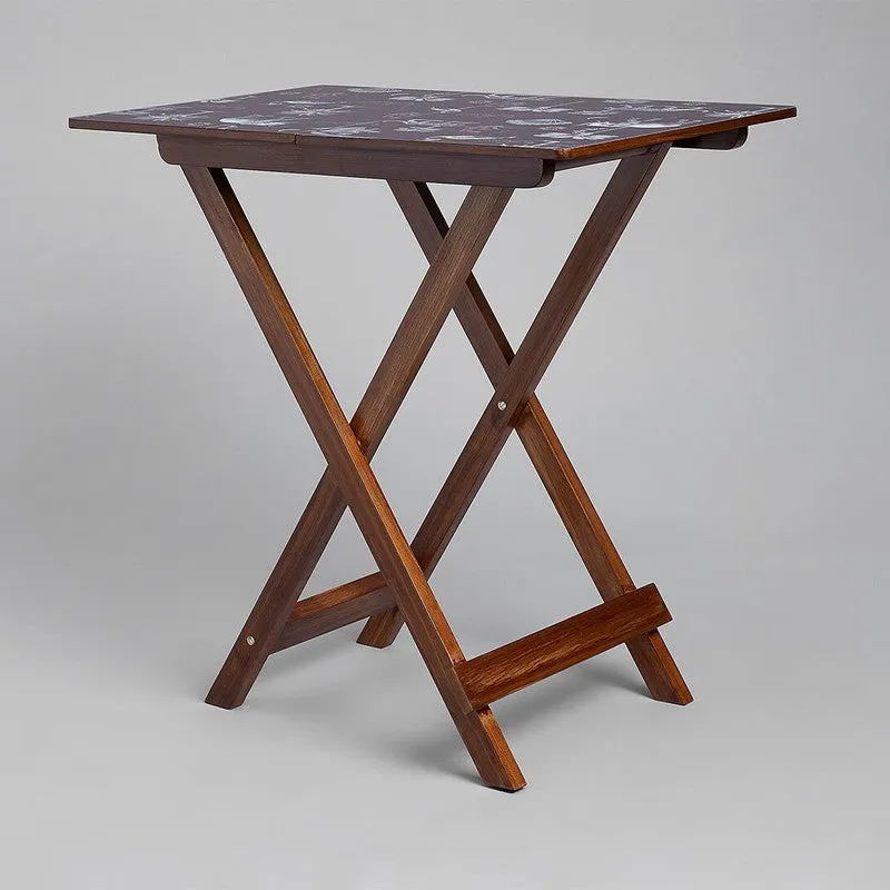 India Circus Wood Animalia Folding Side Table media 4