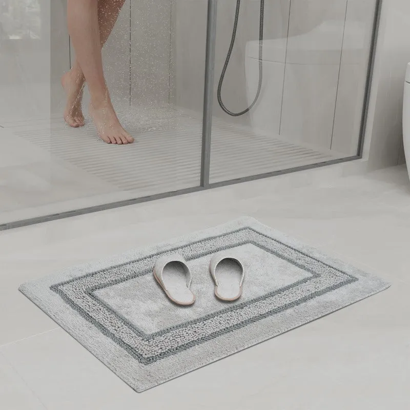 SpaStep Cotton Bath Mat - Grey media 3