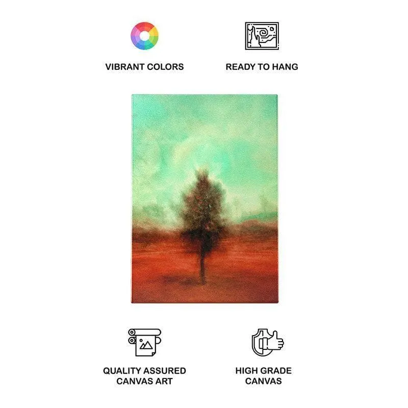 Tree Life Abstract Canvas Wall Painting - Gallery Wrap media 4