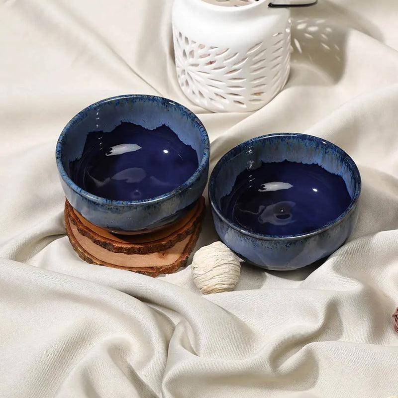 Halmi Handmade Snack Bowl - 400 ML - Set of Two