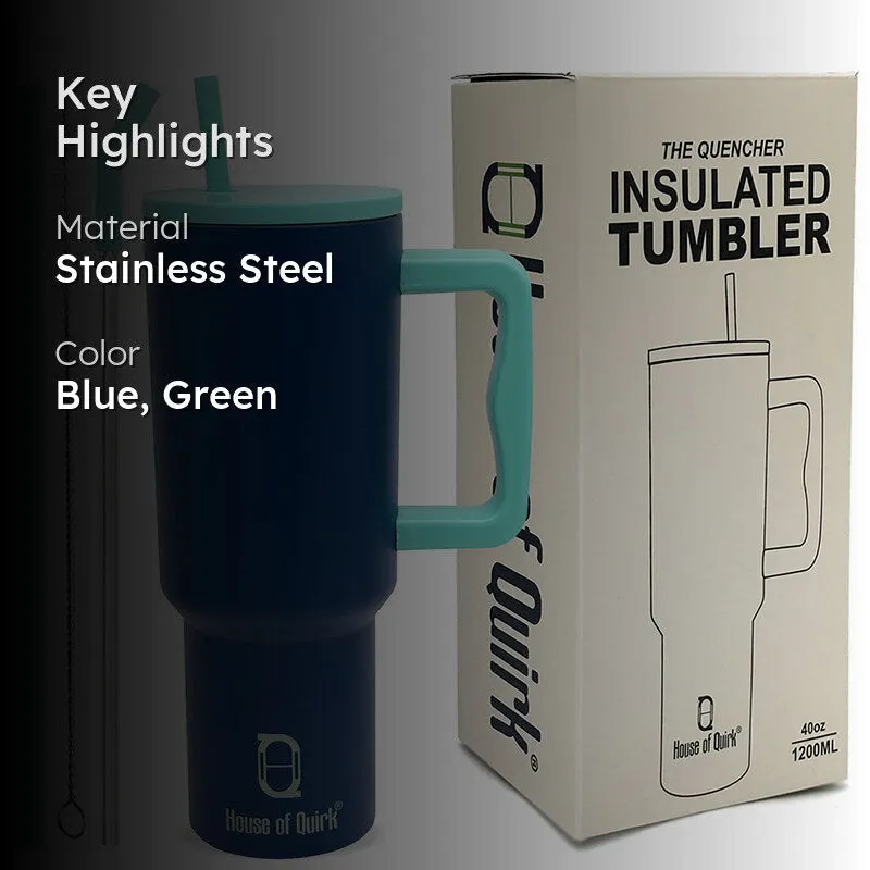 Sipsation Stainless Steel Tumbler (1200 ML) - Sapphire media 2