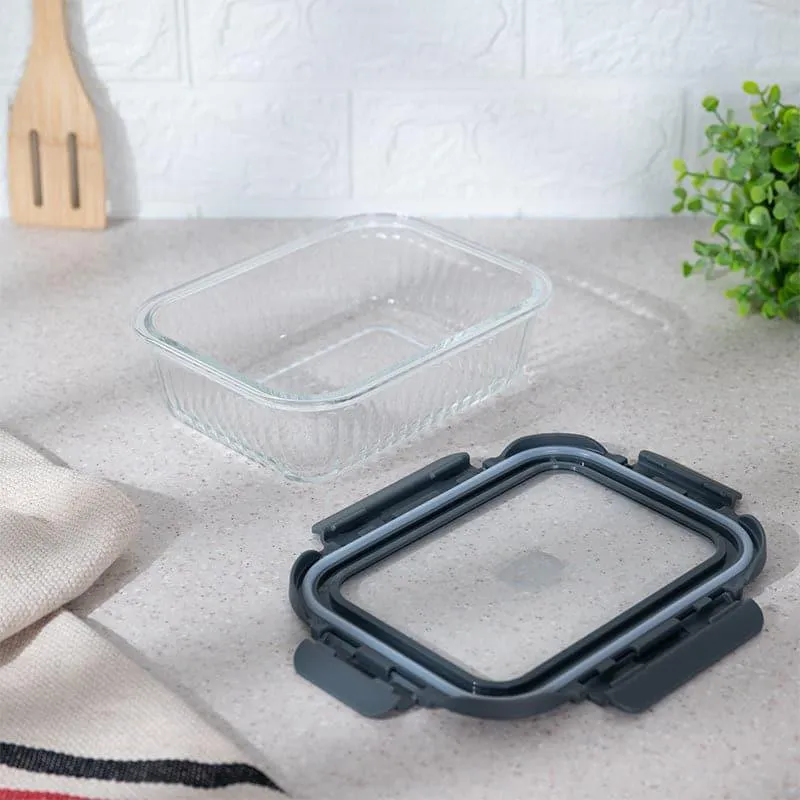 Gata Glass Lunch Box - 1040 ML media 3