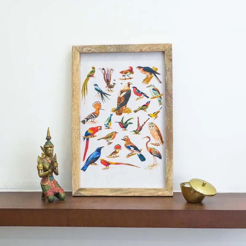 Birdies Canvas Painting media 1