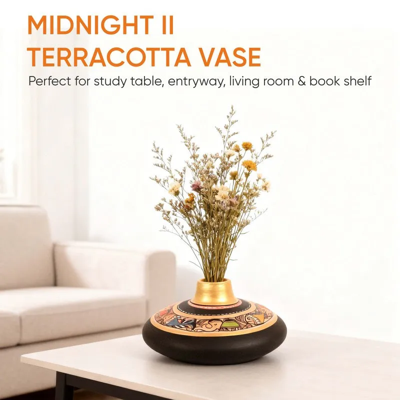 Bodhi Tribal Terracotta Vase media 10