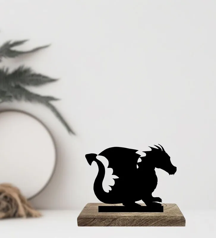 Legendary Beasts Showpiece - Set Of Two media 3