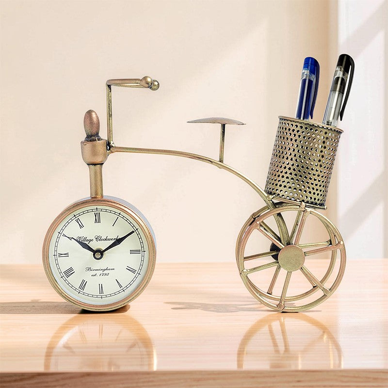 Cycle Clock & Stationery Holder media 6
