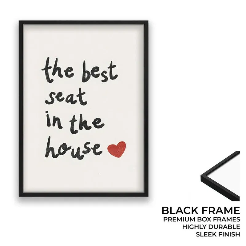 QuotedSitting Archival Canvas Wall Art - Black media 8
