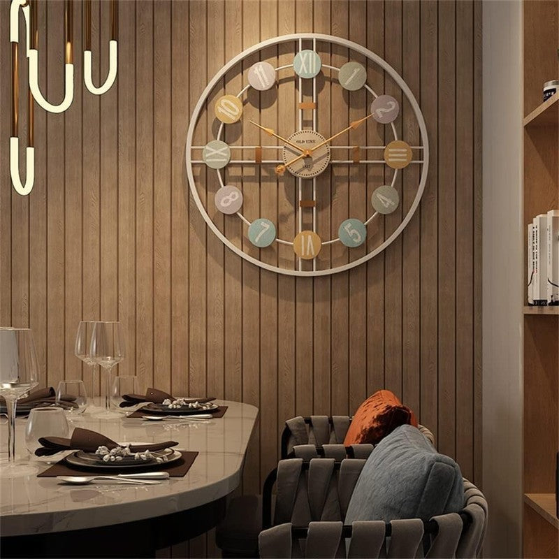 Chrono Silent Wall Clock - White media 5