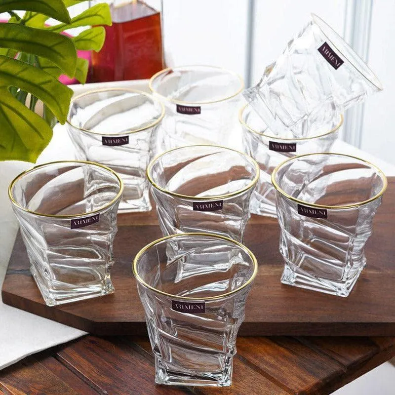 Passion Swirl Old Fashioned Glasses (320 ml) - Set of Four media 1