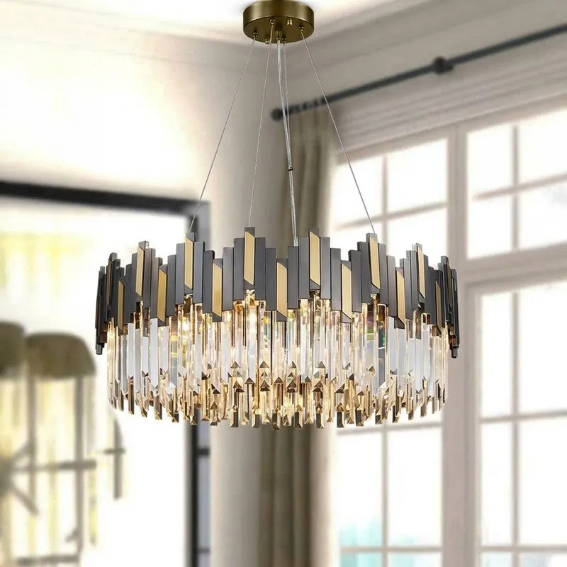 Gold Margot Chandelier media 3
