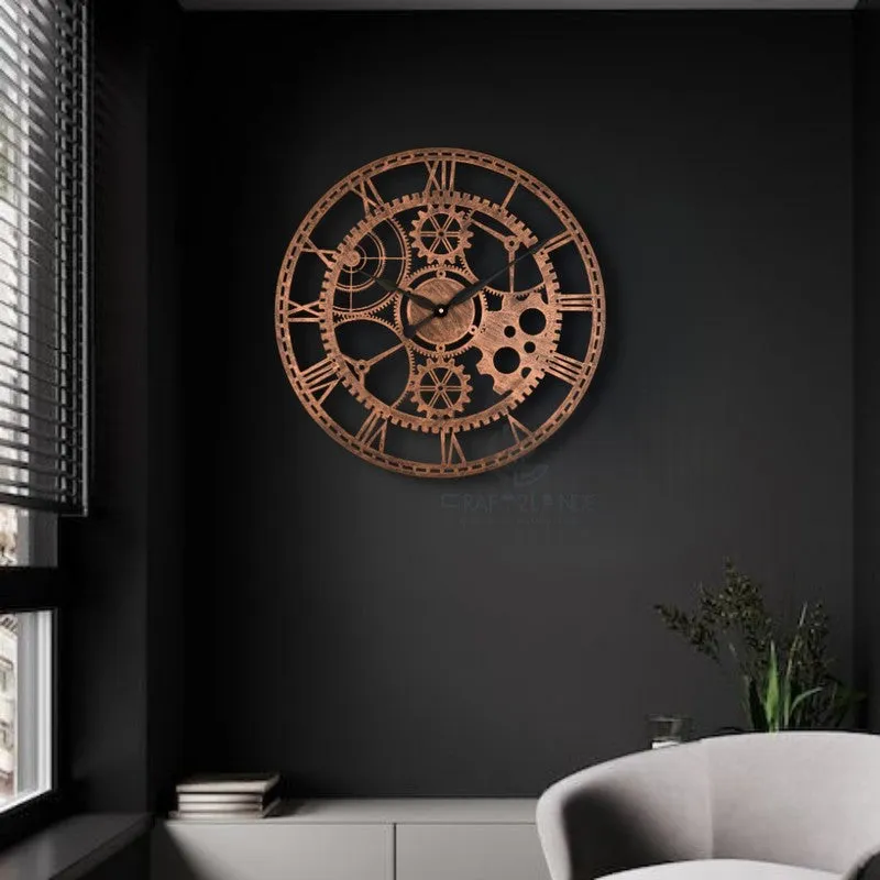 Steady Silent Wall Clock - Bronze media 6