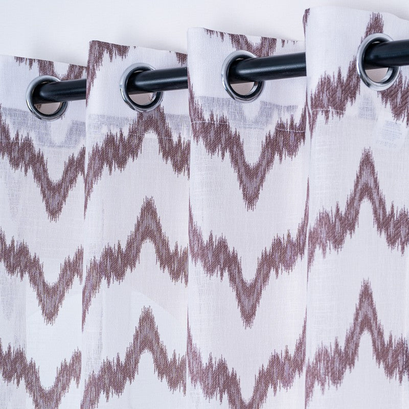Kivelle Modern Motif Curtain - Set Of Two media 7