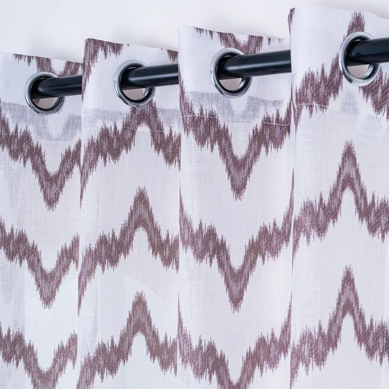 Kivelle Modern Motif Curtain - Set Of Two media 7