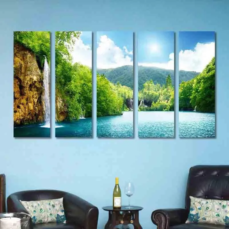 Backwaters Wall Art - Five Piece Set media 5