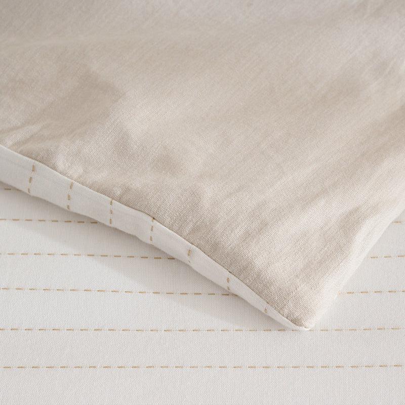 Almond Glow Dobby Comforter (Pale Beige) - 130 GSM media 7
