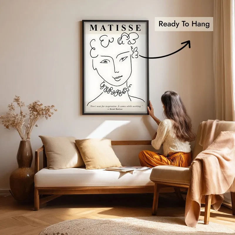 Artistic Soul Canvas Wall Painting With Black Frame media 7