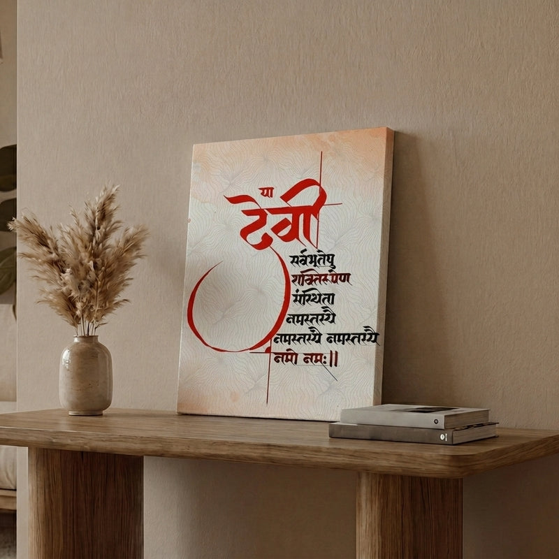 Devi Mantra Wall