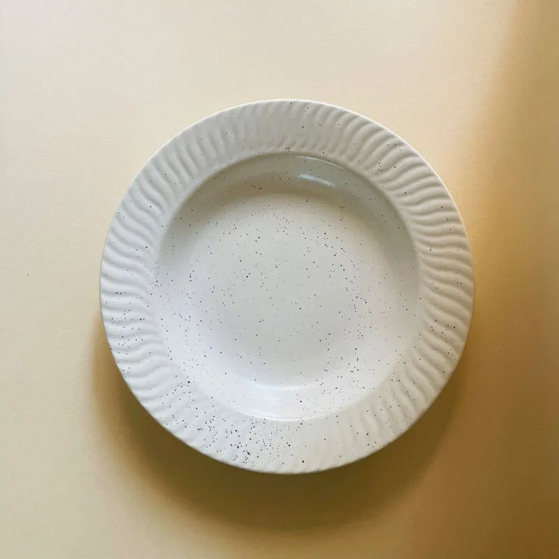 Raisel Pasta Plate (White) - Set of Two media 6