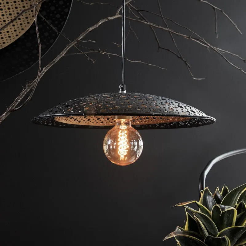 Orange Tree Louvre Steel Ceiling Lamp Small media 1
