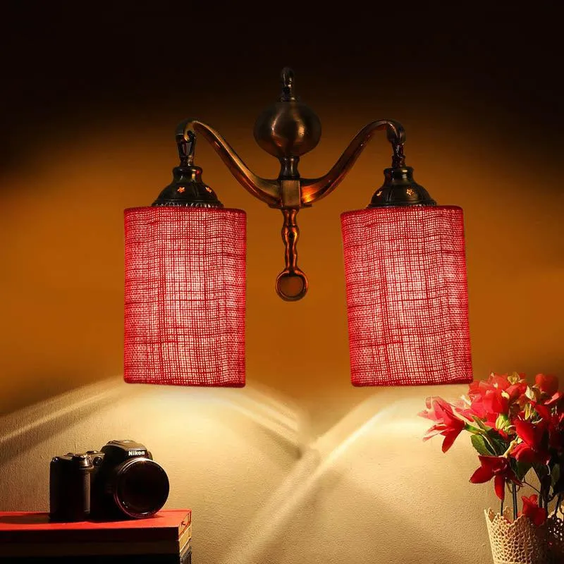 Lume Cylindrical Metal Wall Lamp media 4
