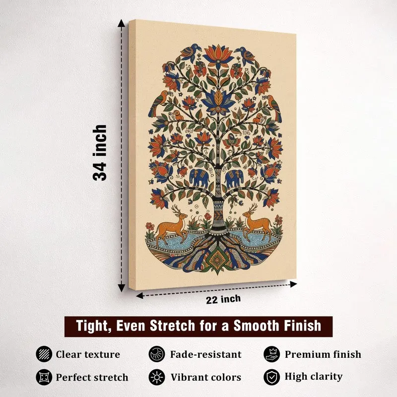 Mystic Ethnic Canvas Wall Art media 10
