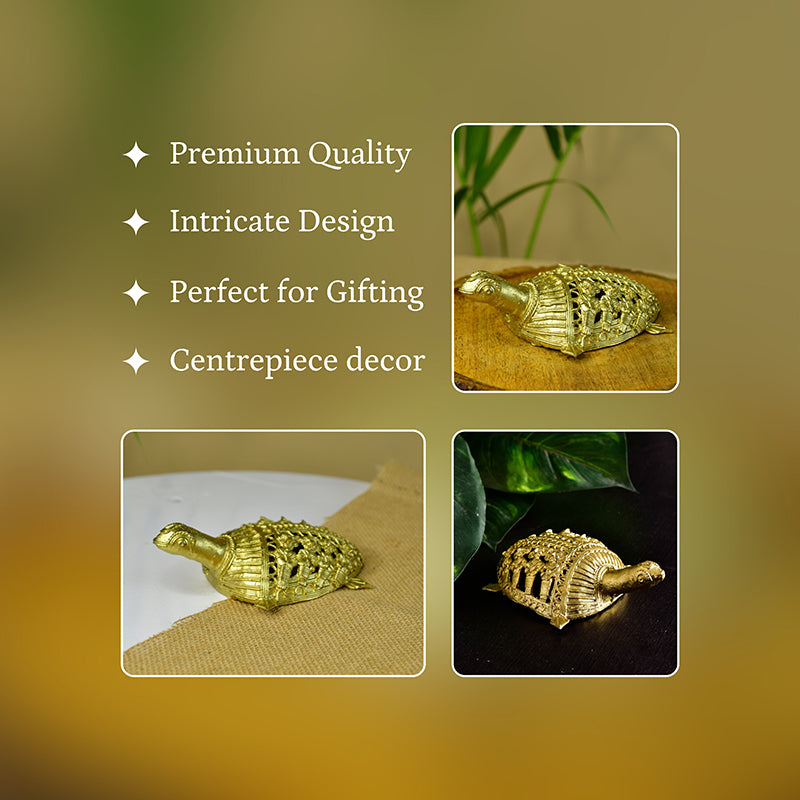 Ethnic Turtle Tale Showpiece media 4