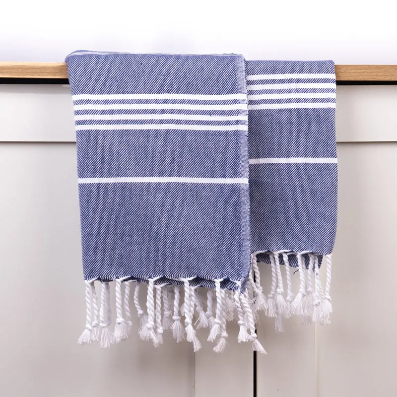 Cotlyn Cotton Bath Towel - Blue media 1