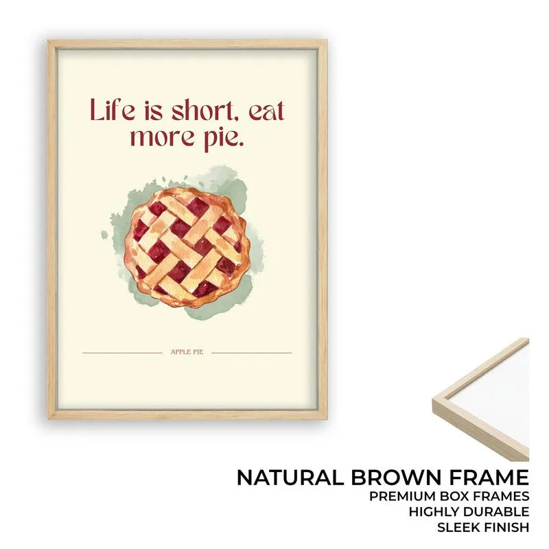 Crust Confession Archival Canvas Wall Art - Brown media 10