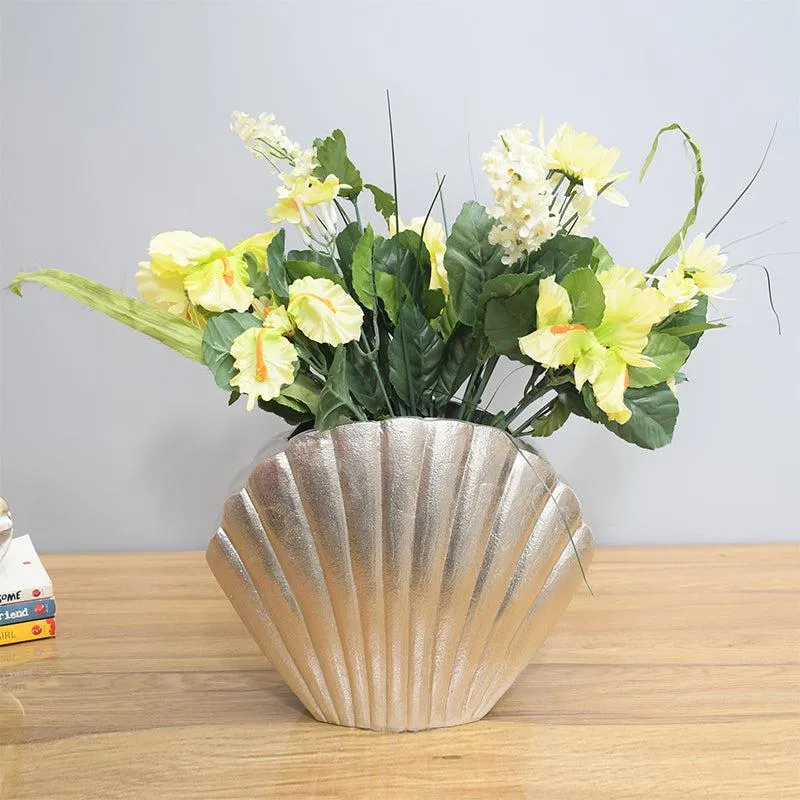 Oyster Treasure Vase - Silver media 1