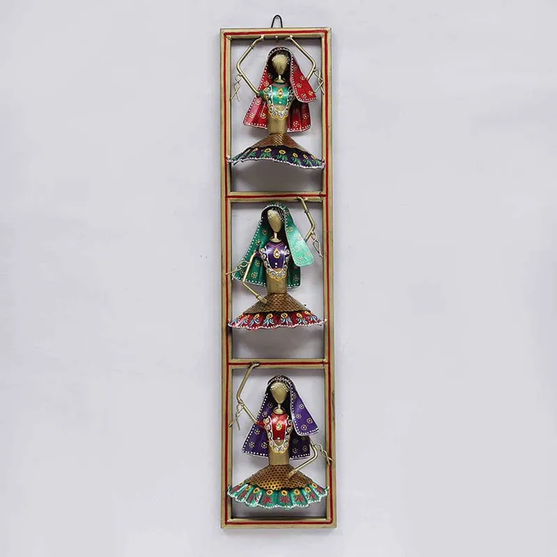 Ethnic Dancers II Iron Wall Accent media 4