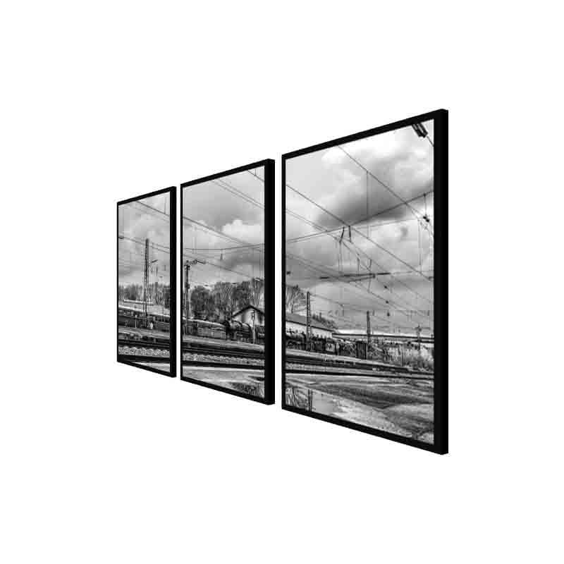 Lifelines Canvas Wall Art - Set Of Three media 4