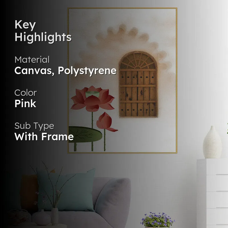Lyca Kamal Wall Painting With Frame media 2